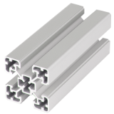 Aluminium Profil - F-40x40-L - Structural profiles