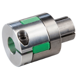 Coupling with expansion hub - Coupling