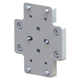 System plate 130x160x15 - Attachment