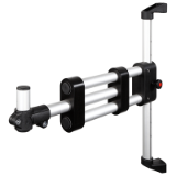 Support arm telescope height adjustable - RK Monitor Mounting / Fixing